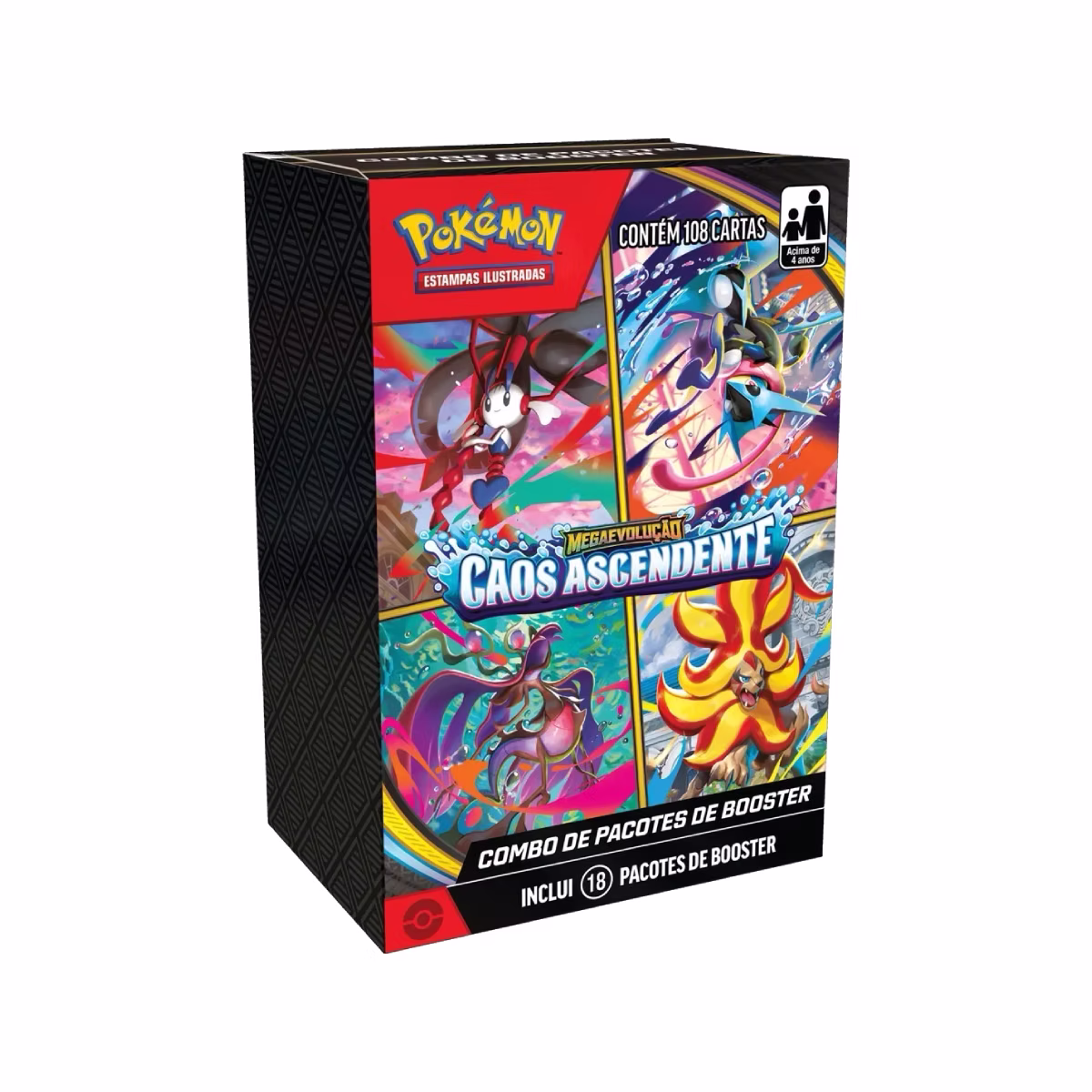 Combo de Boosters - Megaevolução 4 - Caos Ascendente